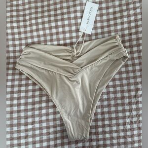 Riot Swim Pico High Waist Coconut